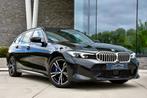 BMW 330iAs Touring **M-Sport**, Automaat, Achterwielaandrijving, Leder en Stof, Zwart