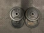Gewichten fitness, Sport en Fitness, Fitnessmaterialen, Ophalen, Zo goed als nieuw