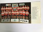 Wielerkaart 1977 team flandria puma freddy maertens, Verzenden
