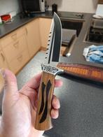 Kandar bowie knife met  lederen schede, Ophalen of Verzenden