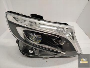 Mercedes W447 V-Klasse Lift Full led ILS Zwart Chroom Rechte beschikbaar voor biedingen