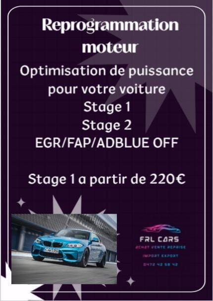 Reprog stage 1, Autos : Pièces & Accessoires, Électronique & Câbles, Enlèvement ou Envoi