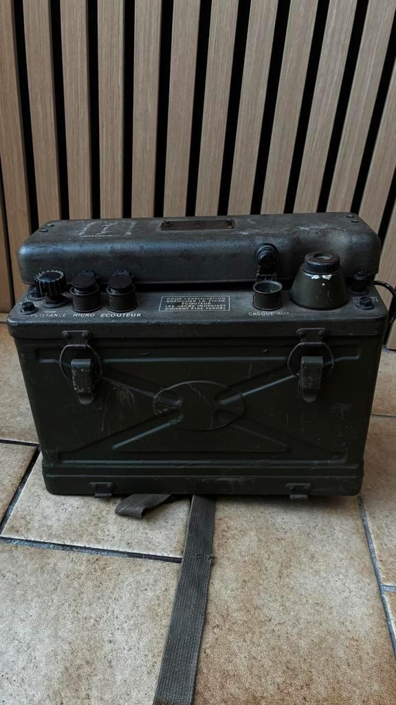 Poste Radio armée française SCR300 / BC1000F, Verzamelen, Militaria | Tweede Wereldoorlog, Landmacht, Kist of Geocache, Ophalen of Verzenden