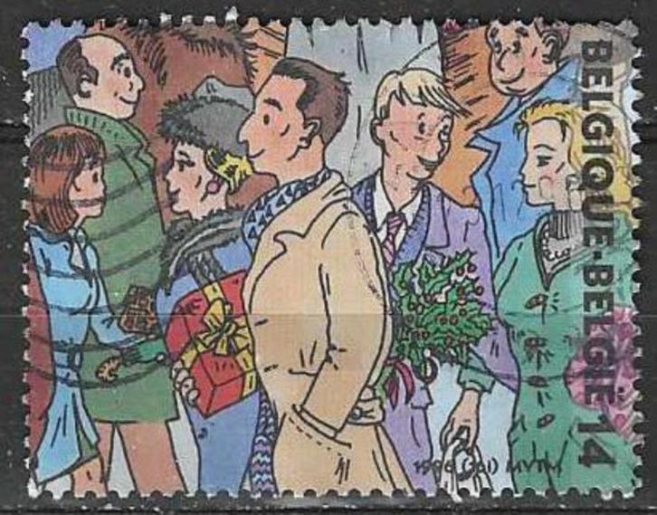 Belgie 1996 - Yvert/OBP 2679 - Panorama Kerstmarkt (ST), Postzegels en Munten, Postzegels | Europa | België, Gestempeld, Kerst