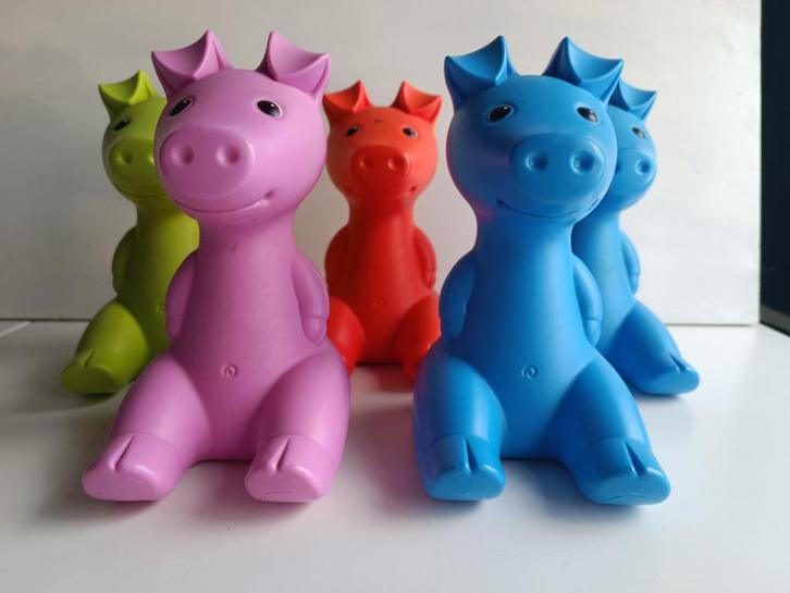 Lot de 5 Tirelires IKEA, Monika Mulder Vintage, Verzamelen, Spaarpotten, Ophalen of Verzenden