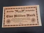 1923 Allemagne 1 million de marks Reichsbahn Berlin, Envoi, Allemagne, Billets en vrac