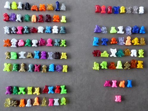 Lot 113 gogo's crazy bones waaronder 4 Jojo's + 1 zeldzame B, Verzamelen, Poppetjes en Figuurtjes, Gebruikt, Ophalen of Verzenden