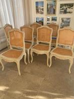 Flamant stoelen 8 stuks, Huis en Inrichting, Stoelen, Vijf, Zes of meer stoelen, Wit, Zo goed als nieuw, Flamant