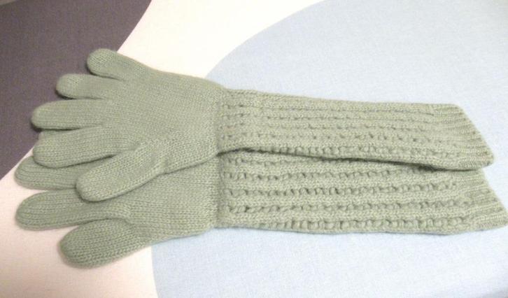 Nieuwe groene wollen handschoenen van InWear, mt 7 / 7,5, Kleding | Dames, Mutsen, Sjaals en Handschoenen, Nieuw, Handschoenen