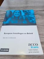 Klaas De Brucker - Europese Instellingen en Beleid, Ophalen of Verzenden, Zo goed als nieuw, Klaas De Brucker