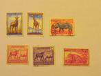 Belgisch congo dieren, Postzegels en Munten, Postzegels | Afrika, Ophalen of Verzenden, Overige landen