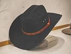 Cowboy hoed met mooie bruine Leder riemgesp (Nieuw), Ophalen, Nieuw, Hoed