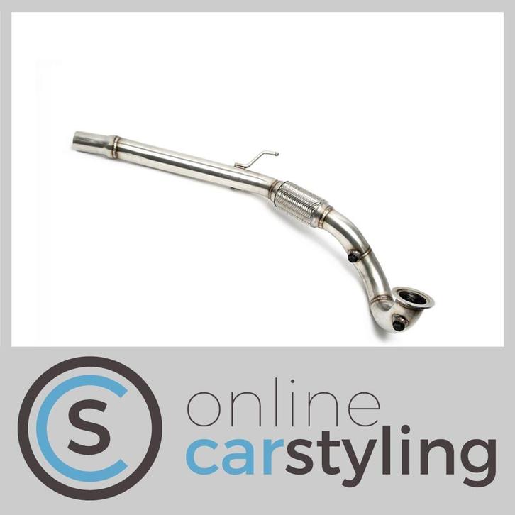 Downpipe RVS Audi A3 8V 1.4TSI, Auto-onderdelen, Uitlaatsystemen, Audi, Nieuw, Ophalen of Verzenden