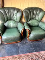 Gratis, Huis en Inrichting, Fauteuils, Ophalen, Gebruikt, Leer