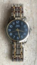 Q&Q Herenhorloge, Handtassen en Accessoires, Horloges | Heren, Overige merken, Staal, Gebruikt, Staal