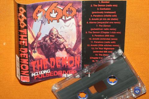 666 ‎– The Demon - cassette trance, CD & DVD, Cassettes audio, Utilisé, 1 cassette audio, Enlèvement ou Envoi