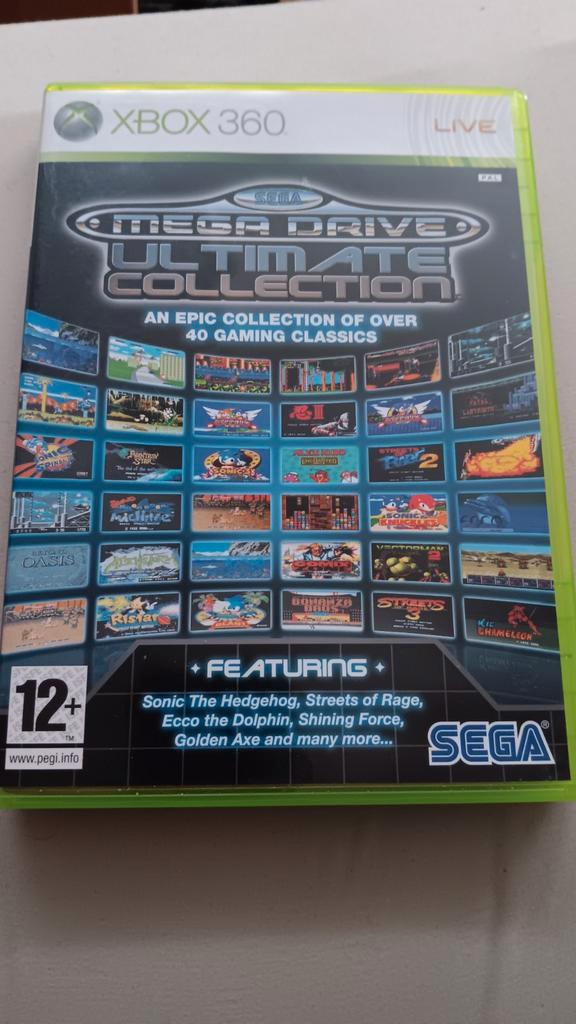 Sega Mega Drive Ultimate Collection Xbox 360, Consoles de jeu & Jeux vidéo, Jeux | Xbox 360, Utilisé, Autres genres, À partir de 12 ans