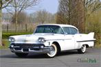 Cadillac Sedan-De-Ville (bj 1958, automaat), Auto's, 4 deurs, Achterwielaandrijving, Wit, Berline
