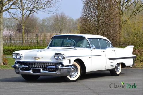 Cadillac Sedan-De-Ville (bj 1958, automaat), Auto's, Oldtimers, Bedrijf, Te koop, Cadillac, Benzine, Berline, 4 deurs, Automaat