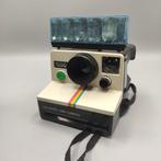 Vintage Polaroid 1000 regenboog + flashbar + draagtas, Audio, Tv en Foto, Fotocamera's Analoog, Polaroid, Gebruikt, Ophalen of Verzenden