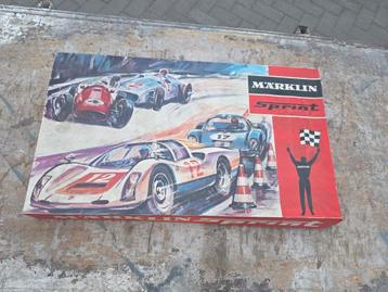Te koop: Märklin Sprint racebaan set (vintage, compleet) beschikbaar voor biedingen