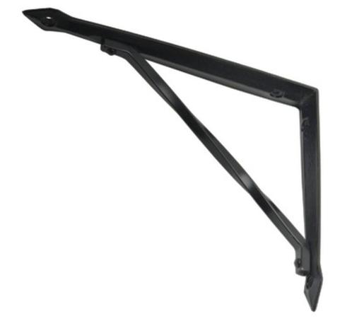Decoratieve plankdrager mat zwart 19x24cm, Huis en Inrichting, Woonaccessoires | Wandplanken en Boekenplanken, Nieuw, Ophalen