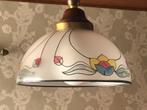 Tiffany-soort  hanglamp, Huis en Inrichting, Lampen | Hanglampen, Ophalen, Gebruikt, Rustiek, Glas