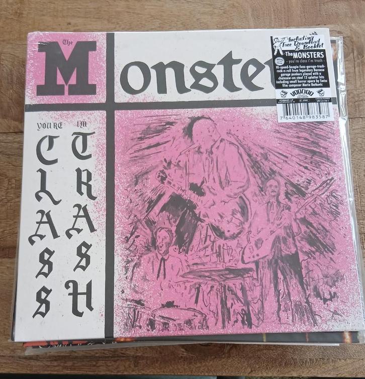 The Monsters -  You re Class, I m Trash  LP, Cd's en Dvd's, Vinyl | Rock, Nieuw in verpakking, Rock-'n-Roll, 12 inch, Ophalen of Verzenden