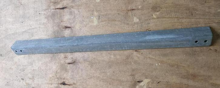 Gegalvaniseerde latei/hoekprofielen, Doe-het-zelf en Bouw, Metalen, Nieuw, IJzer, Ophalen