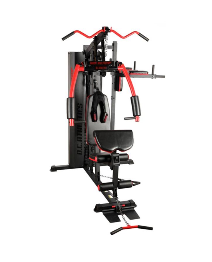 Krachtstation- fitnestoestel-nieuwestaat, Sport en Fitness, Fitnessapparatuur, Zo goed als nieuw, Krachtstation, Armen, Borst