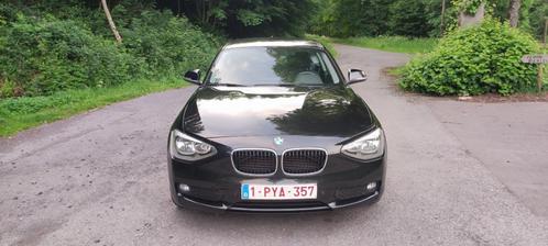 BMW 114i, Auto's, BMW, Particulier, 1 Reeks, Benzine, Stadsauto, 3 deurs, Handgeschakeld, Zwart, Zwart, Achterwielaandrijving