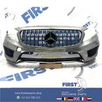 W156 GLA AMG BUMPER X156 VOORBUMPER ZWART WIT GRIJS PRE FACE, Gebruikt, Voor, Mercedes-Benz, Ophalen of Verzenden
