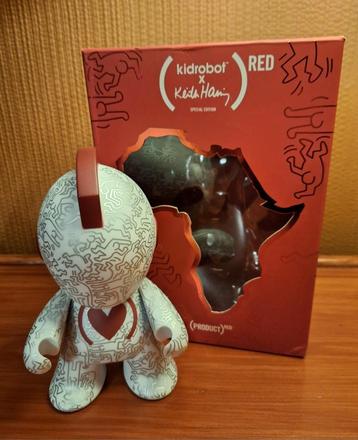 Keith Haring - Kidrobot 7in
(Red) Special Edition, Enlèvement