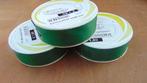 3 Rollen - Geschenk en decoratielint 25mm x 3M Groen, Ophalen of Verzenden, Nieuw