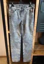 Grijze jeans met luipaard print van Gerry Weber maat 36, Kleding | Dames, Broeken en Pantalons, Grijs, Lang, Ophalen of Verzenden