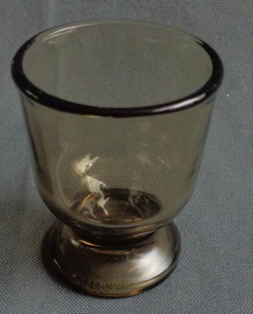 Coquetier en verre fumé ARCOROC ARC FRANCE FUME H5,5 cm vint