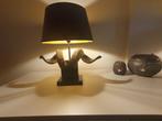 Prachtig  Koppel  Tafellamp -Ram Horn, Nieuw, 50 tot 75 cm, Ophalen
