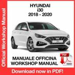HYUNDAI - MANUELS DE RÉPARATION DE L'ATELIER | PDF DOWNLOAD, Enlèvement ou Envoi