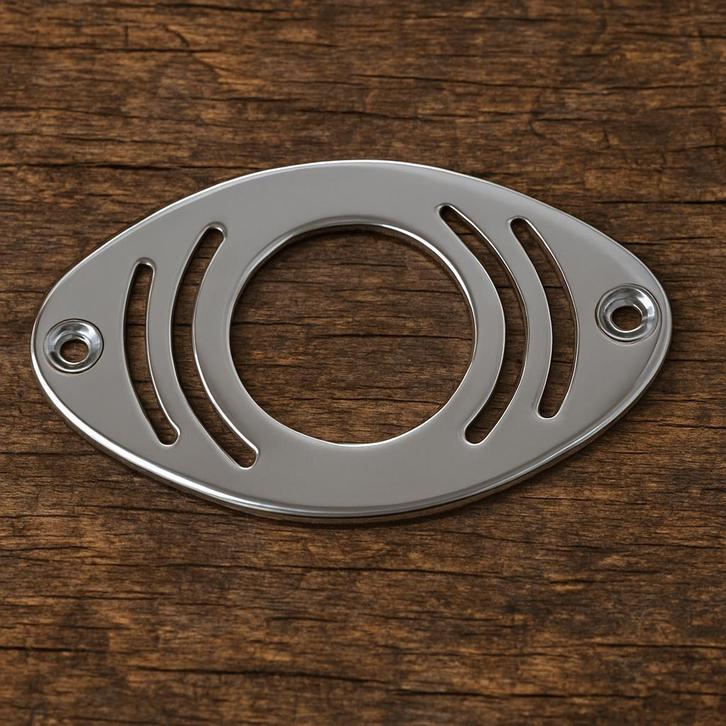 Cateye Achterlicht Cover - Verchroomd [voor o.a. Harley-Davi, Motoren, Accessoires | Overige, Nieuw, Ophalen of Verzenden