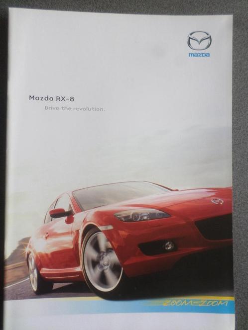 Brochure de la Mazda RX-8 - FRANÇAIS, Livres, Autos | Brochures & Magazines, Mazda, Envoi