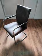 Stoelen 2 stuks, Huis en Inrichting, Fauteuils, Ophalen, Zo goed als nieuw, Leer