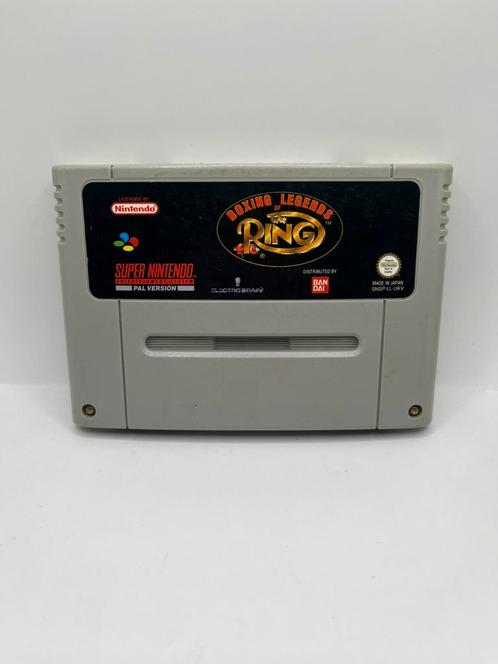 Boxing Legends Of The Ring Snes Super Nintendo, Games en Spelcomputers, Games | Nintendo Super NES, Gebruikt, Sport, 2 spelers