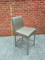 5 hoge stoelen, Ophalen, Gebruikt, Zie foto's, Metaal