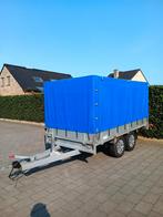Anssems plateau aanhangwagen, reeds gekeurd met roos papier., Ophalen