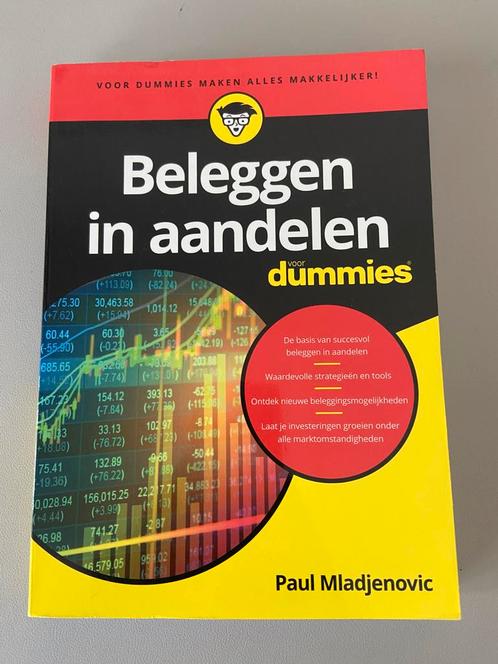 Paul Mladjenovic - Beleggen in aandelen voor dummies, Boeken, Economie, Management en Marketing, Ophalen of Verzenden