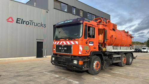 MAN 25.272 (MANUAL PUMP / POMPE MANUELLE / 15000 L) EL24178, Auto's, Vrachtwagens, Bedrijf, Te koop, ABS, Open dak, MAN, Diesel