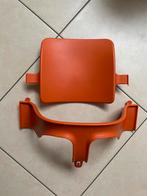 Babyset Stokke Tripp Trapp oranje, Kinderen en Baby's, Kinderstoelen, Ophalen, Zo goed als nieuw