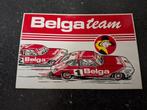 Vintage sticker Belga rally team Ford Capri, Ophalen of Verzenden, Zo goed als nieuw, Auto of Motor