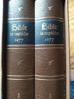 De Delftse Bijbel  fac-similé prof. dr. c.c. de bruin, Livres, Enlèvement ou Envoi, Neuf