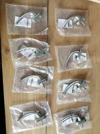 poignées de fenêtre Hoppe modèle tokyo 7x32 acier inoxydable, Enlèvement ou Envoi, Comme neuf, Chrome, Loquet ou Poignée